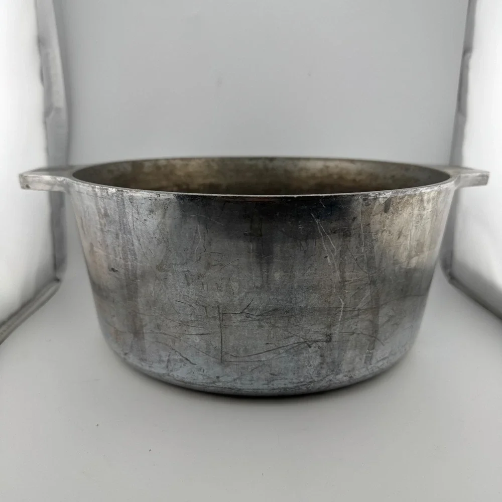 Magnalite Classic Stock Pot 5 Qt Silver Good Cast Aluminum Dutch Oven R02C
